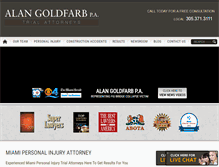 Tablet Screenshot of goldfarbpa.com